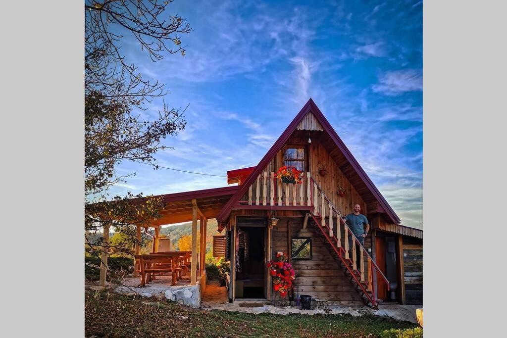 Log Cabin Uvac Nova Varos Bagian luar foto