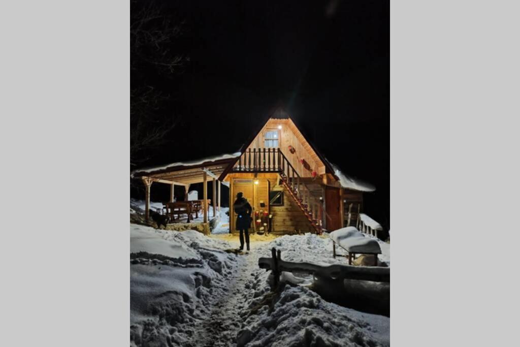 Log Cabin Uvac Nova Varos Bagian luar foto